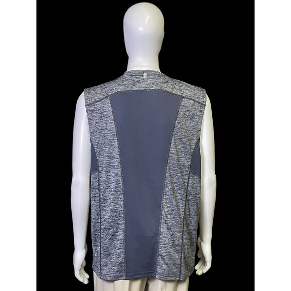 ID Ideology Gray Athletic Tank Top Shirt Men's Size XL Sports - Picture 2 of 7